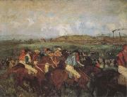 Edgar Degas, The Gentlemen's Race Before the Start (mk09)